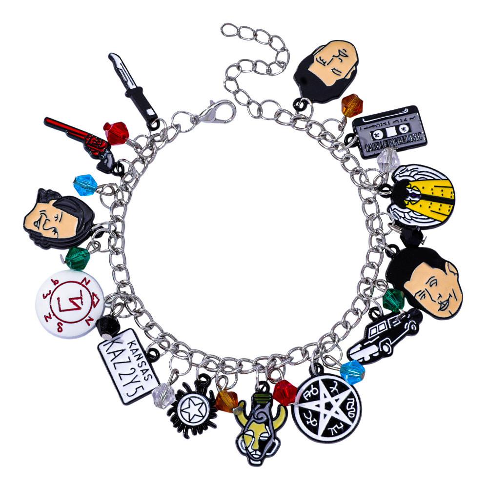 Evil Spirits Bracelet Alloy Pendant Unisex Cartoon Style Gift For Fans