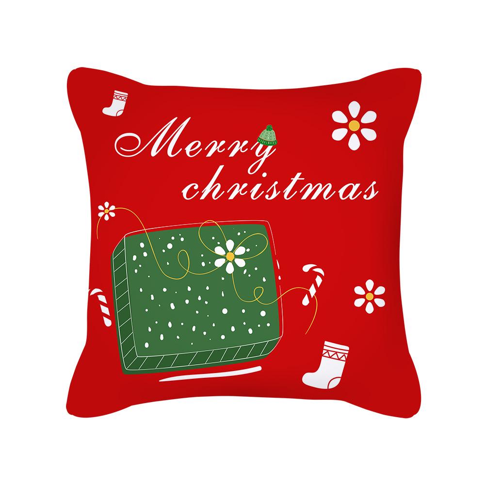 

Новий скандинавський мультяшний різдвяний чохол для подушки Санта-Клаус, святковий подарунок, квадратна наволочка Super Soft Material -45 * 45Cm (Excluding Pillo