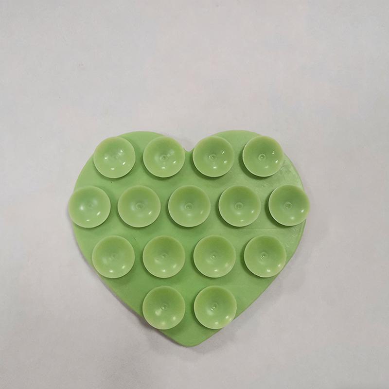 1Pc Backed Adhesive Sucker Pad For Fixed Pad Double Side Silicone Suction Pad For Mobile Phone Fixture Suction Cup