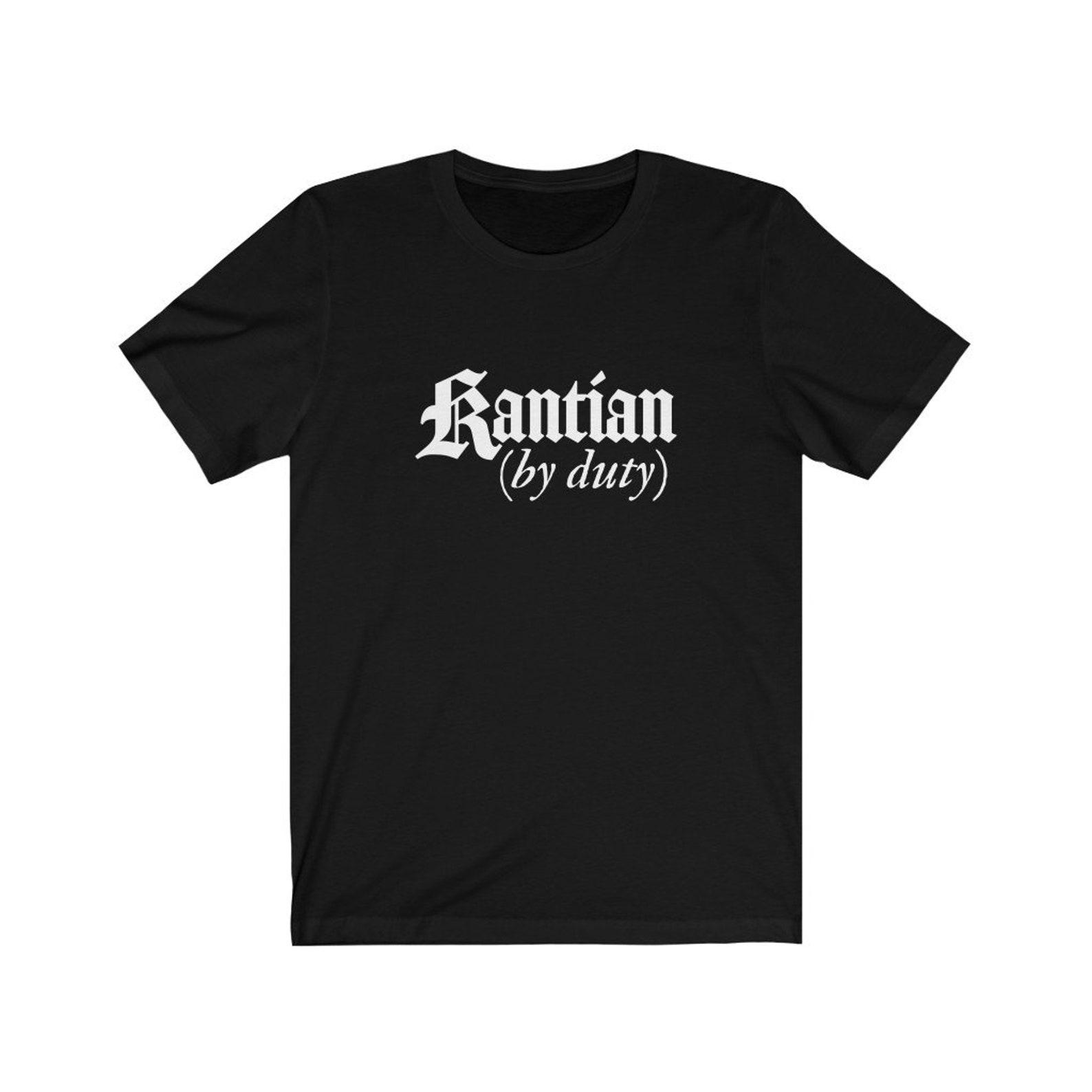 Kant Kantian By Duty Philosophy T-shirt L
