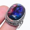 Natural Bi-Color Tourmaline 925 Sterling Silver Jewelry Ring Size 9 l3R12