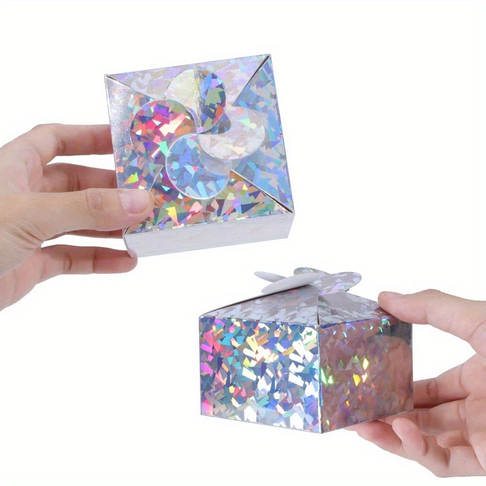 25 Stück Kleine Bunte Faltbare Geschenkboxen Partygeschenkschachteln Papier Seifenschachteln Geschenkverpackungsschachteln Schmuckschachteln Handgemachte Schmuckseife Hochzeitsfeier Geschenke