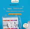 HERO Double-Ended Water-Based Acrylic Markers: Student Art Journal & Children's Drawing Pens