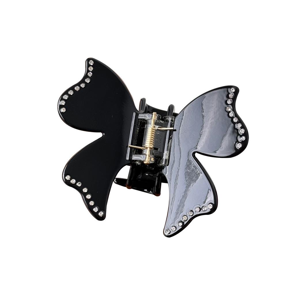 Elegant Butterfly Design Rhinestone Hair Claw Clip High Quality Fashion Accessory For Women