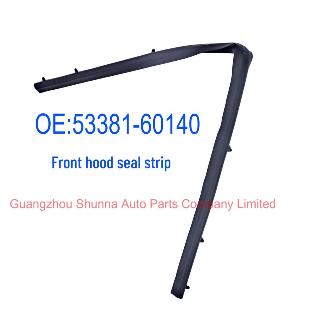 Front Hood Seal Strip for Toyota Land Cruiser, 4Runner, Lexus - Part 53381-60140
