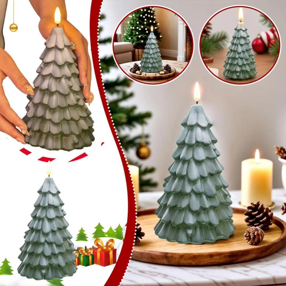 Glowing Christmas Tree Night Light LED Bedside Sleeping Light Cute Christmas Tree Ornament  Party