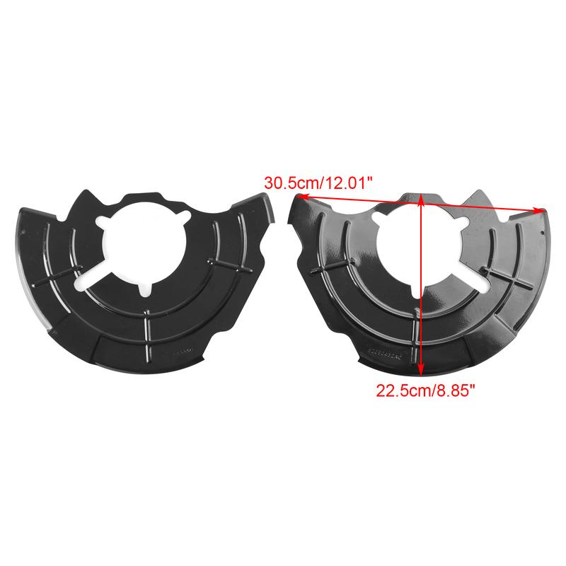 Artudatech Right+Left Front Brake Dust Shield Fit For Jeep Grand Cherokee Commander 2005-2010