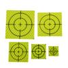100 szt. Reflektor do stacji totalnej 20/30/40/50/60 mm Fluorescencyjna żółta folia odblaskowa Tarcza celownicza Naklejka celownicza Pomiar