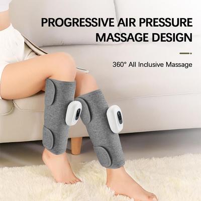 360° Elektrisches Kabelloses Beinmassagegerät Entspannend für Wadenmuskulatur Durchblutungsförderndes Gerät Vollständige Umhüllung Luftdruck Wadenmassagegerät