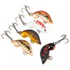 5Pcs Fishing Baits Artificial Lures Treble Hook Design Realistic Compact Design Portable Bionic Shrimp Lures Fishing Tools