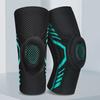 2 Pezzi Ginocchiere da Basket Imbottite in Silicone Ginocchiera Rotulea per Supporto Articolare Protettore Fitness Manica a Compressione Alta Qualità Pratica per Uso Quotidiano