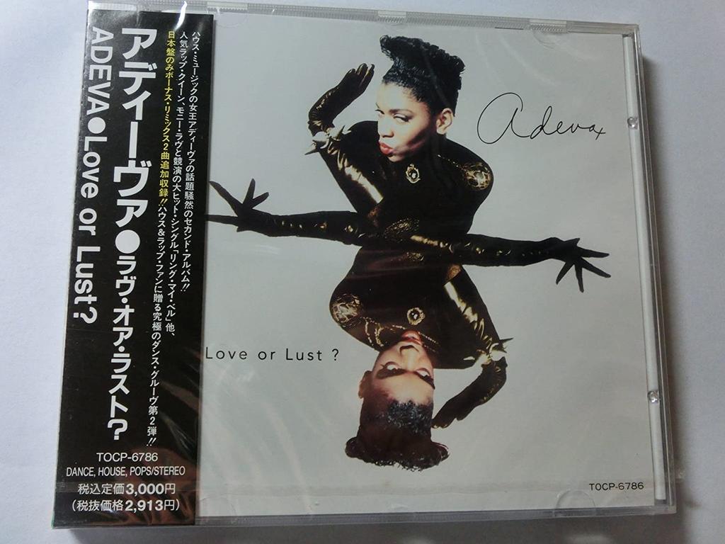 CD ADEVA! - Love or Lust? TOCP6786 EMI 1991 Japan Dance & Electronica Used