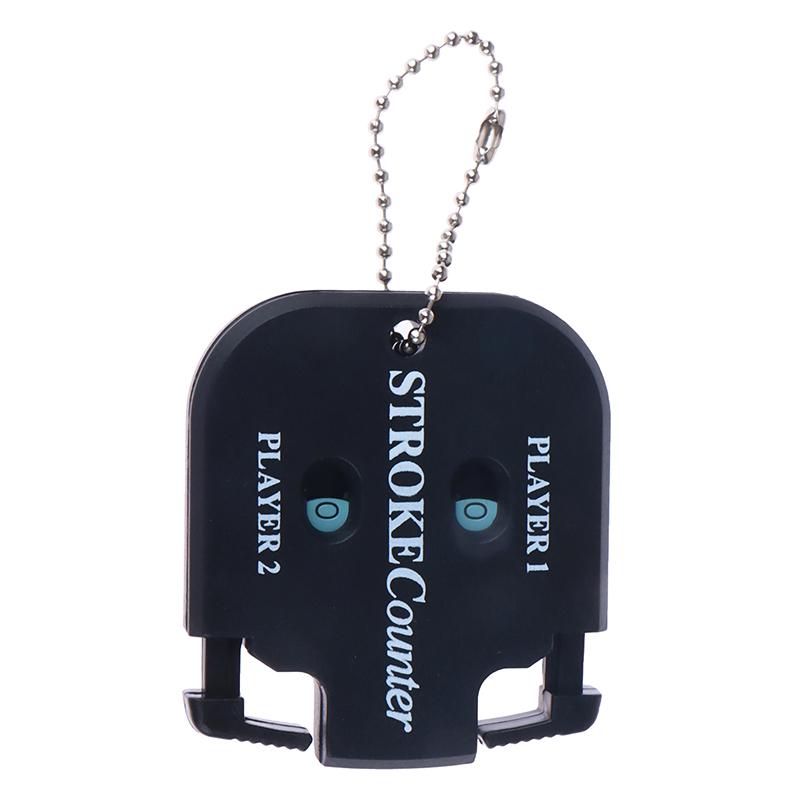 

1Pc Mini Golf Score Counter Key Chain Handy Two Digits Stroke Putt Scoring Keeper for Golf Training Aids