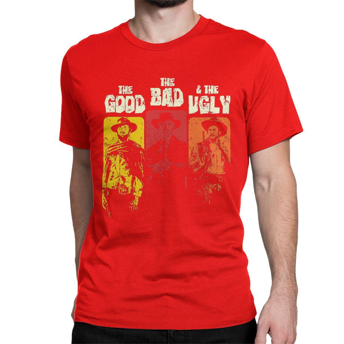 The Good The Bad The Ugly T Shirts Men Women 100% Cotton Leisure T-Shirt Break-Bad Tee Shirt Short Sleeve Tops Summer S
