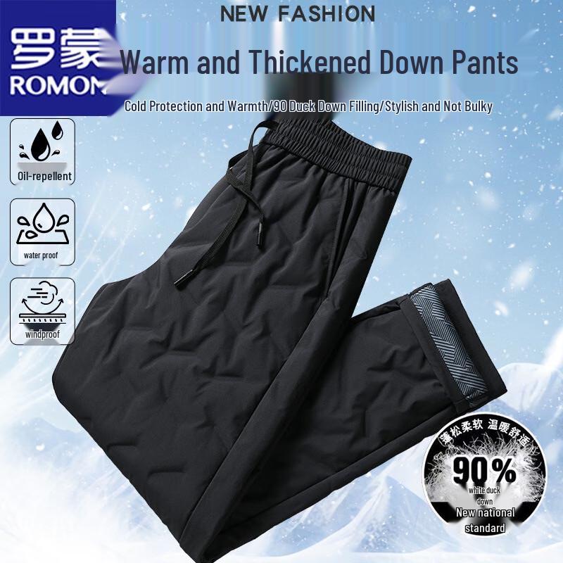 

ROMON Men s Winter Duck Down Pants L