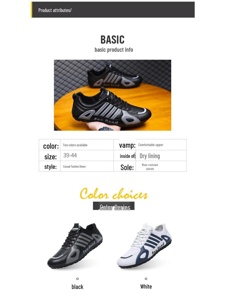 Men's 2025 Soft-soled Breathable Leather Moccasins - Korean Style Casual Sneakers & Flat Driving Shoes