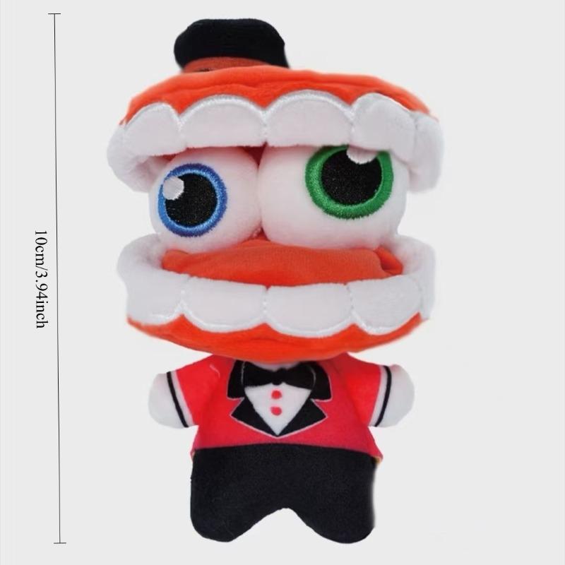 Cute The Amazing Digital Circus Plush Keychain Pomni Jax Caine Soft Mini Toy for Fans Bag Charm and Birthday Charm