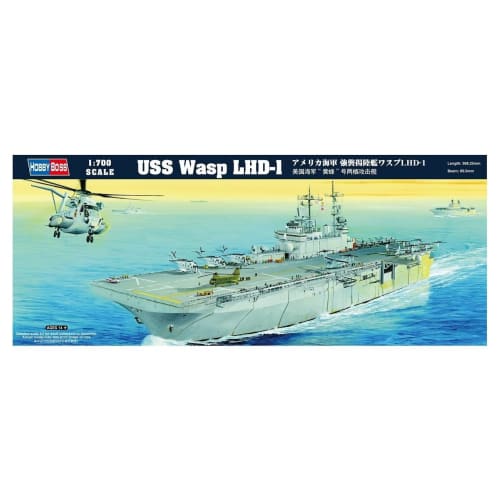 

Hobby Boss 1/700 Ship Series U.S. Navy Amphibious Assault Ship Wasp LHD-1 Plastic Model