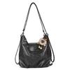 Schoolbag tote bag 1011 new women's bag large capacity messenger bag versatile commuter backpack niche design shoulder bag bag