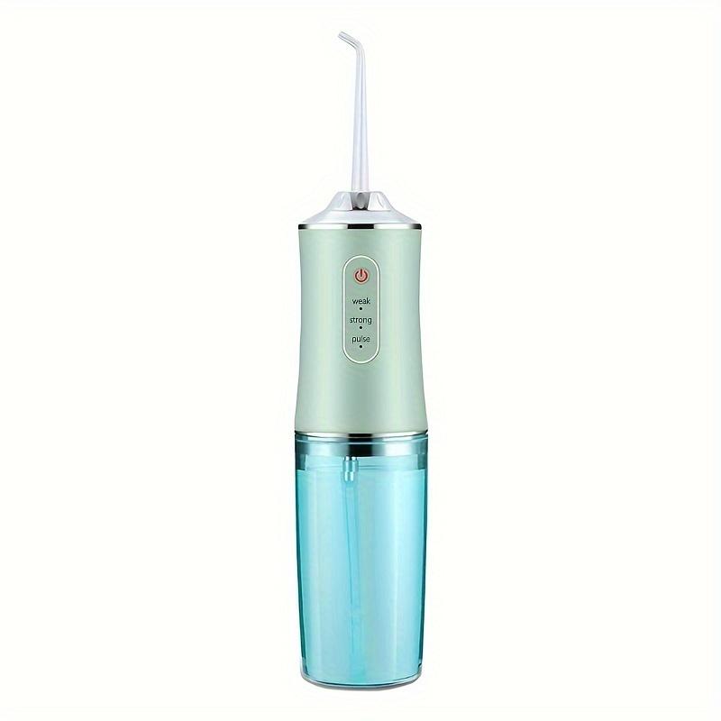 Professional Cordless Oral Irrigator - Portable, Retractable, and Water Flosser for Teeth Cleaning, Dental Care
