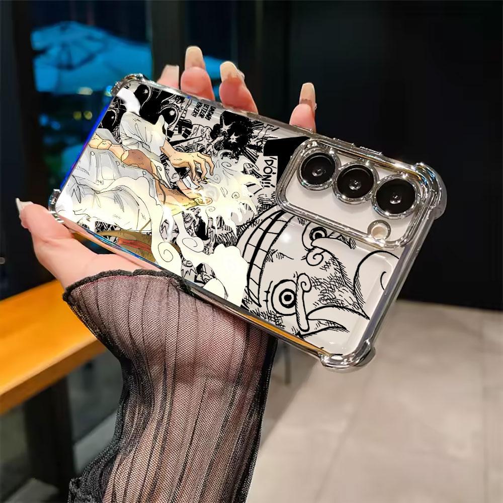 One Pieces Luffy Monkey D Coque For Galaxy S26 Ultra Phone Case For Samsung S26 S25 S24 S23 S21 Ultra S20 FE S25 Plus Soft Cover