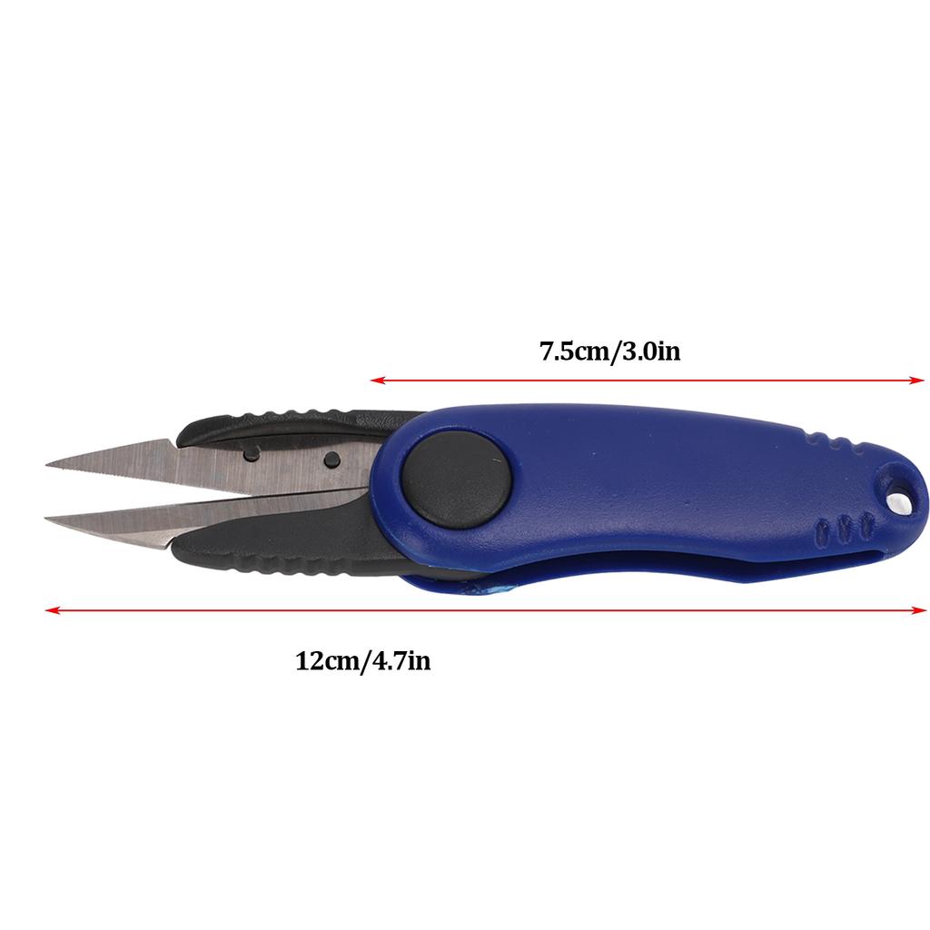 Shrimp Shaped Fishing Line Scissor Fishing Tackle Fold Scissor Fishing Line Cut Clipper