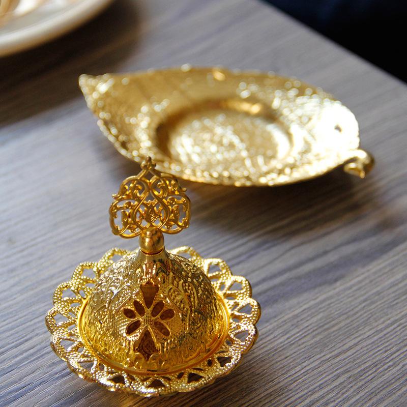 1pc Metal Incense Stove Mini Small Handheld Incense Stove Middle Eastern Arab Zen Home Decoration Tea Ceremony Decoration