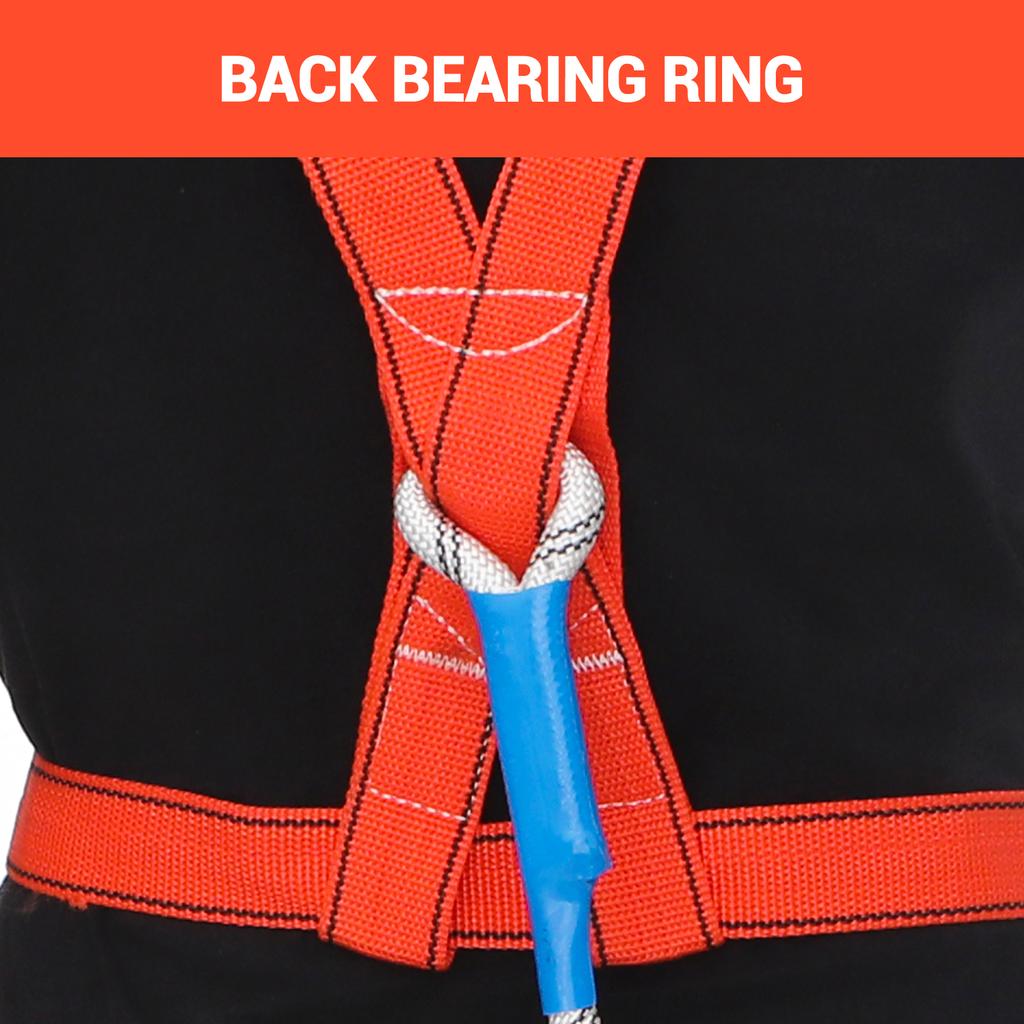 Adjustable Safety Harness for Work in Height Chest Lumbar Waist Safety Belt for Aerial Work Cleaning Climbing Security Equipment