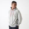 NANGA Eco Hybrid Mini Box Logo Embroidered Hoodie (Unisex) L/OATMEAL