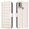 For Nokia G42 G22 C22 C32 Luxury Case Checkered Leather Card Book Funda Nokia G22 Case Phone C 32 22 G 42 Flip Cover Shockproof