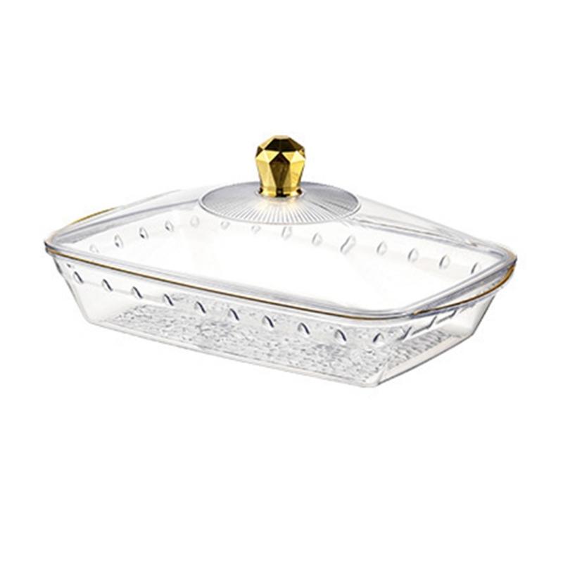 Contemporary Dining Table Accessory Platter For Fruits And Appetizers