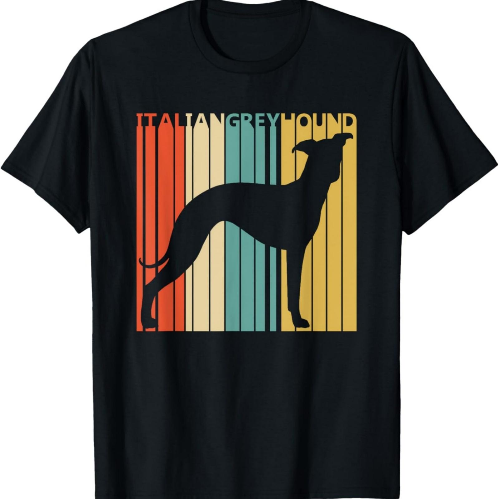 Итальянская борзая - Футболка с итальянским колокольчиком S