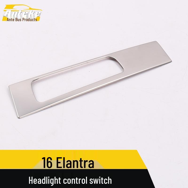2016 Elantra Headlight Control Switch Decorative Frame & Adjustment Patch