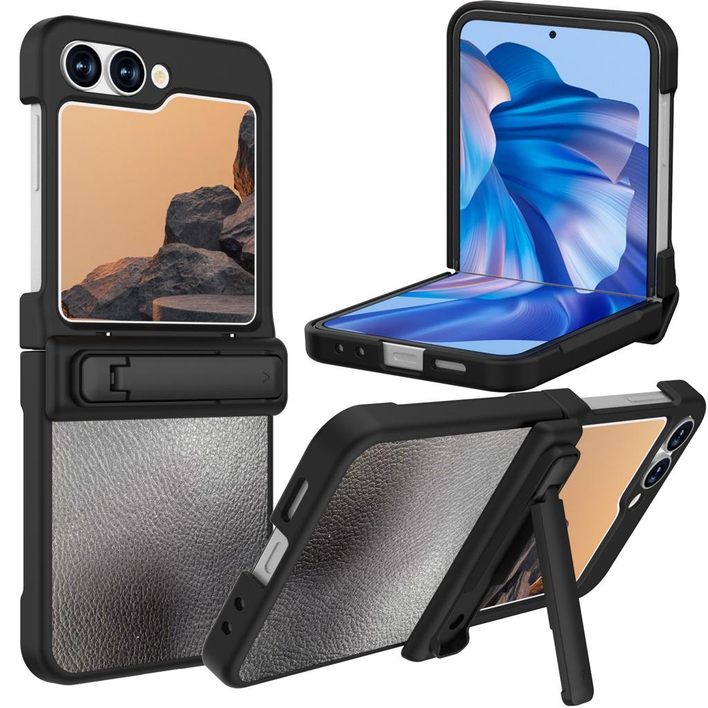Suitable for Samsung ZFlip6 Mobile Phone Case Folding Screen PC Full Inclusive Protective Case Split Up and Down