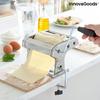 Machine à pâtes - InnovaGoods - FRASHTA - Manuel - 3 rouleaux de coupe - Épaisseur réglable