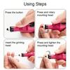 LINMANDA Portable Electric Manicure Art Pen Electric Nail Grinder Nail Efile Nail Drill Pen Manicure Machine Kit Salon Home Use