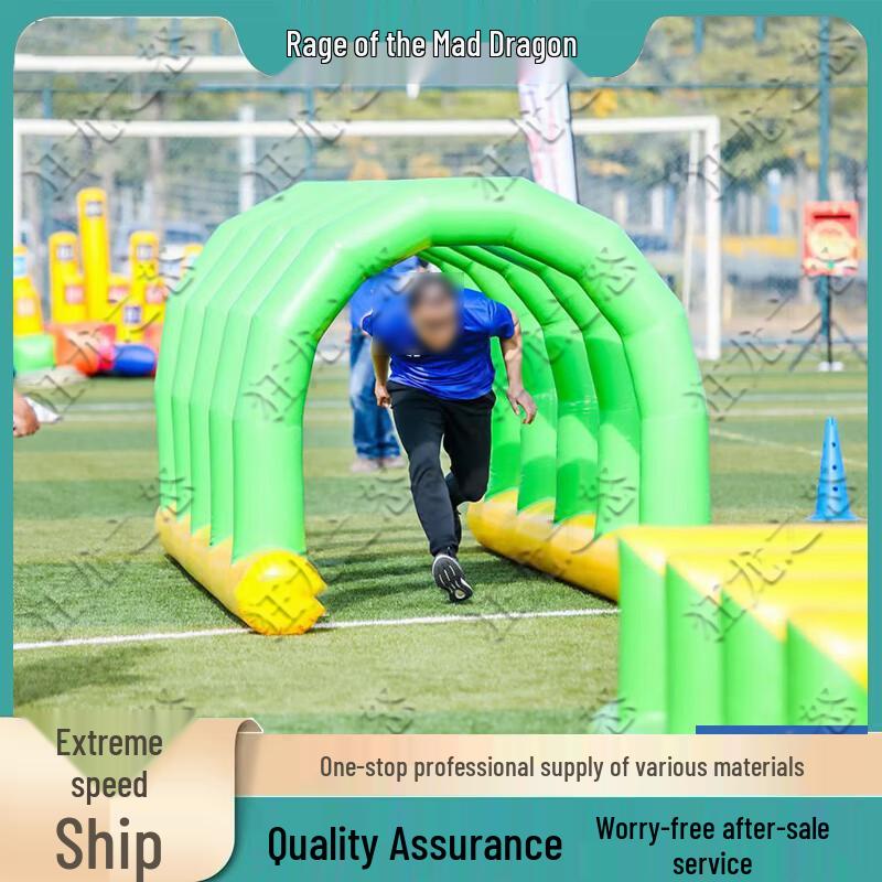 Inflatable Fun Sports Obstacle Course Set