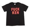 PIZZA OF DEATH T-shirt KEN YOKOYAMA/FUCK KEN TEE/BLACK L size