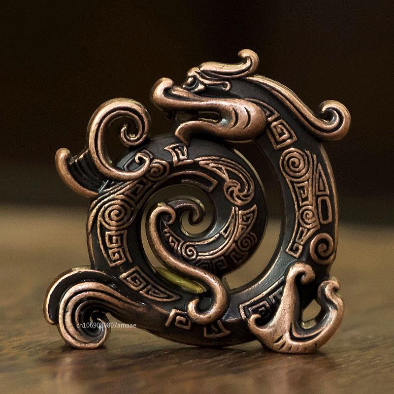Mini Metal Gold Dragon Incense Stick Burner 1pc Creative Dragon Incense Holder Sandalwood Censer Home Office Decor