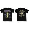 2026 SEPULTURA CHAOS A.D. TOUR 1994 Print T-SHIRT Graphic Cotton Unisex Short Sleeve Fashion Casual Vintage Retro Tops - Men'...
