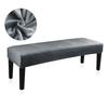 Samt Stoff Bankbezug Super Flauschig Elastisch Esszimmer Stuhl Bankbezüge Sitzbezug Für den Heimgebrauch Wohnzimmer Schlafzimmer Klavierzimmer