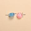 100pcs 7mm Acrylic Round Digital Beads for Mobile Phone Chain Making Bracelet DIY Handmade Necklace Fashion Beaded Material Accessories