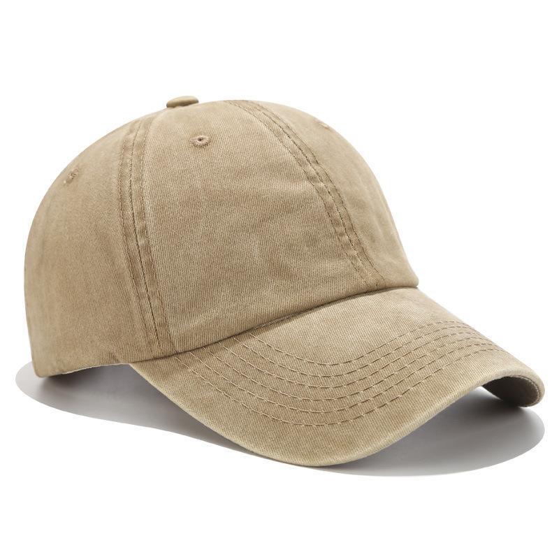 Unisex Washed Cotton Duckbill Hat: Sun Protection & Custom Logo for Team Building & Tourism.