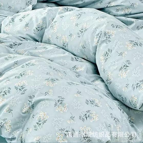 

Ткань из чистого хлопка шириной 2,35 м с цветочным принтом для постельного белья и домашнего текстиля