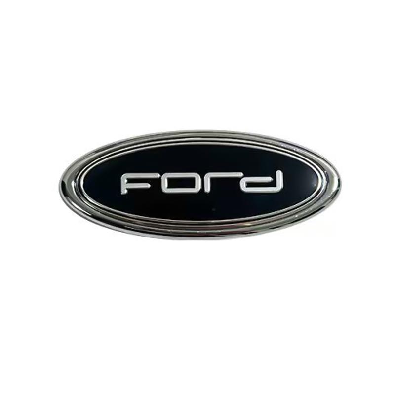 Car Front Grille Rear Trunk Hood Lid Peterbilt Logo Replace Stickers for Ford Focus Mondeo Fiesta Kuga MK2 Everest Escape Ranger