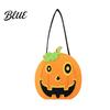 Reusable Pumpkin Candy Holders Halloween Felt Bag Ghost Skull Cat Owl Tote for Lightweight Trick or Treat Pails Kids Non Woven Handbag Party Favor