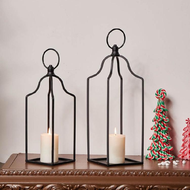 Metal Candle Holder Candlesticks Stand Holder Ornament for Birthday Gift