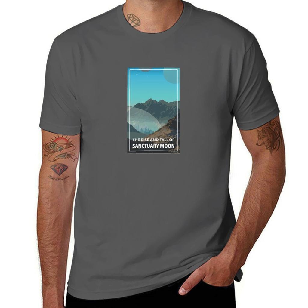 The Rise And Fall Of Sanctuary Moon T-shirt Man T Shirt Designer T Shirt Man Luxury Cotton T Shirts High Quality T-shirt
