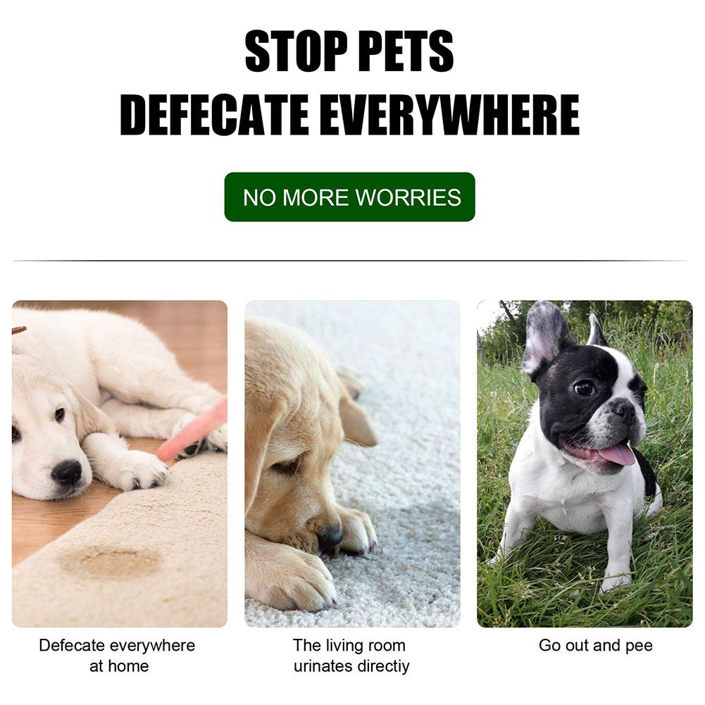 Pet Toilet Training Spray Inducer Dog Poops Cat Pee Training Stool Positioning Defecation Spray Indoor Location Puppy Pet P A3K9