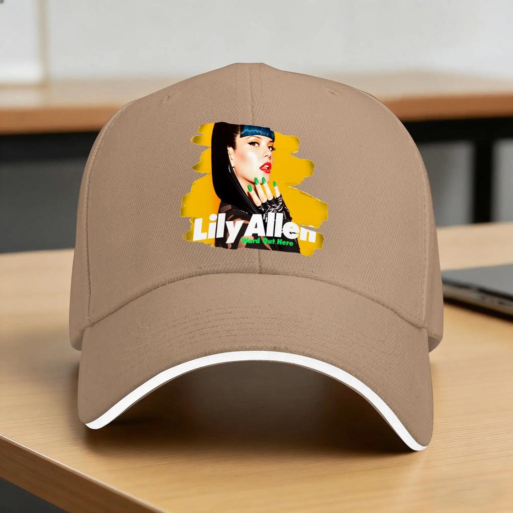 Lily Allen Hard Out Here Baseball Cap Casual Trucker Hat Summer Unisex Adult Outdoor Sport Baseball Caps